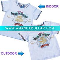 Wholesale UV color change child clothing 2012
