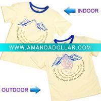 Wholesale UV color change fashion children clothing