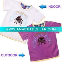 Wholesale UV cotton children t shirt