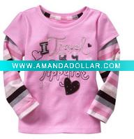 Wholesale Hot Sell girls' t-shirt