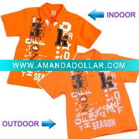 Wholesale UV color changing fashion kids clothes
