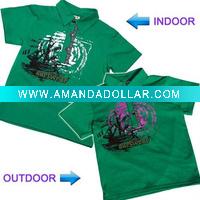Wholesale UV color change kids apparel