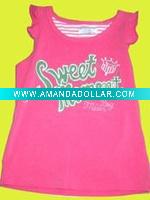 Wholesale teen girls t-shirts for summer