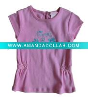 Wholesale fashion girls T-shirts