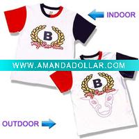 Wholesale UV color change guangzhou kids clothes