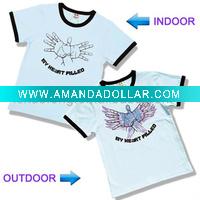 Wholesale UV color change fashion summer boys t-shirt