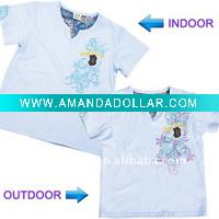 Wholesale UV color changing kids summer wear