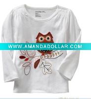 Wholesale 2011 Hot Sell girls' t-shirt