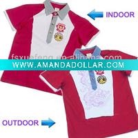 Wholesale UV cotton kid zone clothing