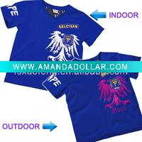 Wholesale UV cotton kids organic t shirt