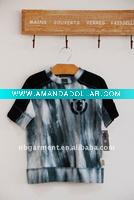 Wholesale Leisure tie dyed t-shirt for boy