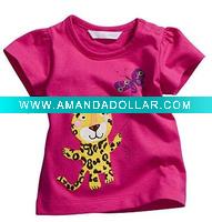 Wholesale 100% cotton shirt for girls