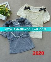 Wholesale summer girls t shirt