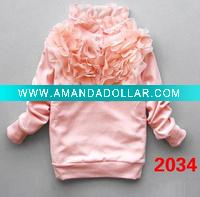 Wholesale long sleeve girls t shirt
