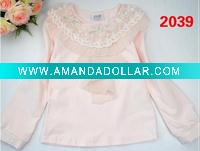 Wholesale summer girls t shirt