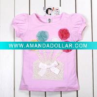 Wholesale 100% cotton t shirts for kids