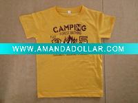 Wholesale 100%cotton child t-shirt cotton kids wear