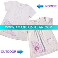 Wholesale UV cotton fashion girls dresses