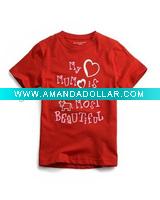 printed cotton boys summer t-shirt