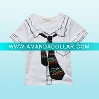 Wholesale 2011 summer boy t-shirt with graphic pattern child clothing