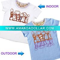 Wholesale UV color change girl wear
