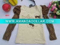 Wholesale summer girls t shirt