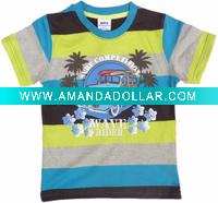 Wholesale C1590# Wholesale boy summer cotton t-shirt stock