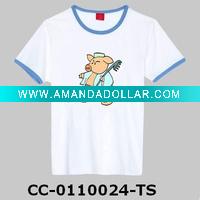 Wholesale 2011 Children's Short-sleeve T-shirt of Cotton