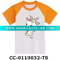 Wholesale 2011 Children's Short-sleeve T-shirt of Cotton