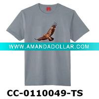 Wholesale Children's Short-sleeved T-shirt of 100% Cotton