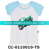 Wholesale 2011 Children's Short-sleeve T-shirt of Cotton