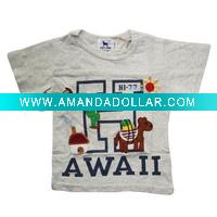 Wholesale 100% cotton children's T-shirts