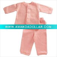 Wholesale organic cotton baby clothes/ rompers six pcs gift box