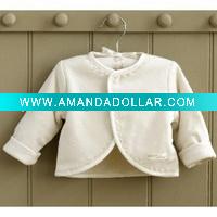 Wholesale organic cotton baby clothes/ rompers six pcs gift box