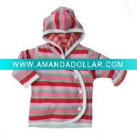 Wholesale organic cotton baby clothes/ rompers six pcs gift box