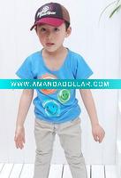 Wholesale ORGANIC COTTON CHILDREN T SHIRT/KIDS T SHIRT/CHILDRENWEAR