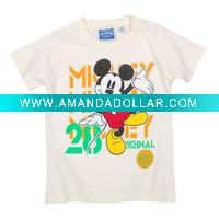 Wholesale ORGANIC COTTON CHILDREN T SHIRT/KIDS T SHIRT/CHILDRENWEAR