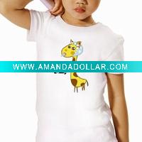 Wholesale ORGANIC COTTON CHILDREN T SHIRT/KIDS T SHIRT/CHILDRENWEAR