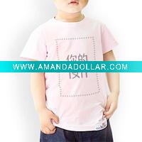 Wholesale ORGANIC COTTON CHILDREN T SHIRT/KIDS T SHIRT/CHILDRENWEAR