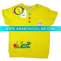 Wholesale ORGANIC COTTON CHILDREN T SHIRT/KIDS T SHIRT/CHILDRENWEAR