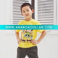 Wholesale ORGANIC COTTON CHILDREN T SHIRT/KIDS T SHIRT/CHILDRENWEAR
