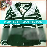 Wholesale girl short sleeve suit