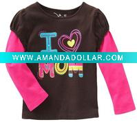 Wholesale Fashion children/ kids' t-shirt