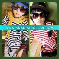 Horizontal stripe T-shirt