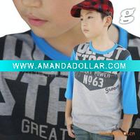 Wholesale 7 minutes of sleeve T-shirt