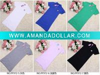 Wholesale New style girls' T-shirt/lady short sleeve t-shirt /cotton T-shirit