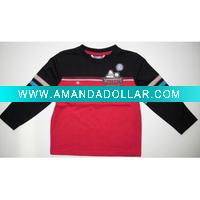 Wholesale Boys Knit Long Sleeve T-shirt