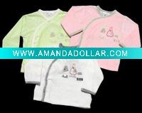 Wholesale cotton / bamboo baby boy's t-shirt