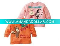 Wholesale children t-shirs / baby girl's t-shirt