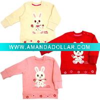 Wholesale lovely cotton children t-shirt